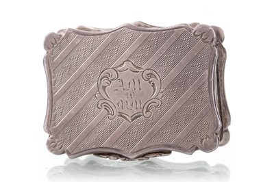 Lot 95 - VICTORIAN SILVER VINAIGRETTE