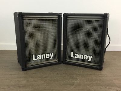 Lot 379 - PAIR OF LANEY SPEAKERS