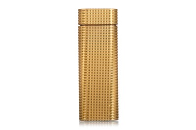 Lot 97 - CARTIER, GOLD PLATED LIGHTER