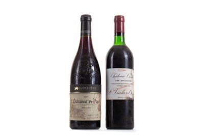 Lot 612 - 2 BOTTLES OF FRENCH RED WINE