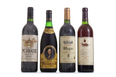 Lot 617 - 4 BOTTLES OF SPANISH RED WINE