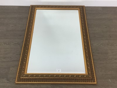 Lot 490 - RECTANGULAR WALL MIRROR
