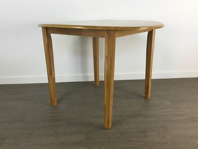 Lot 457 - MODERN KITCHEN TABLE AND FOUR CHAIRS