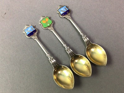 Lot 77A - GROUP OF SILVER SPOONS