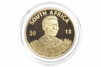 Lot 560 - GOLD PROOF 1/10 OZ SOUTH AFRICA NELSON MANDELA...