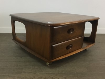 Lot 494 - ERCOL SQUARE COFFEE TABLE