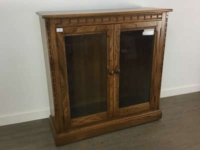 Lot 459 - ERCOL DISPLAY CABINET
