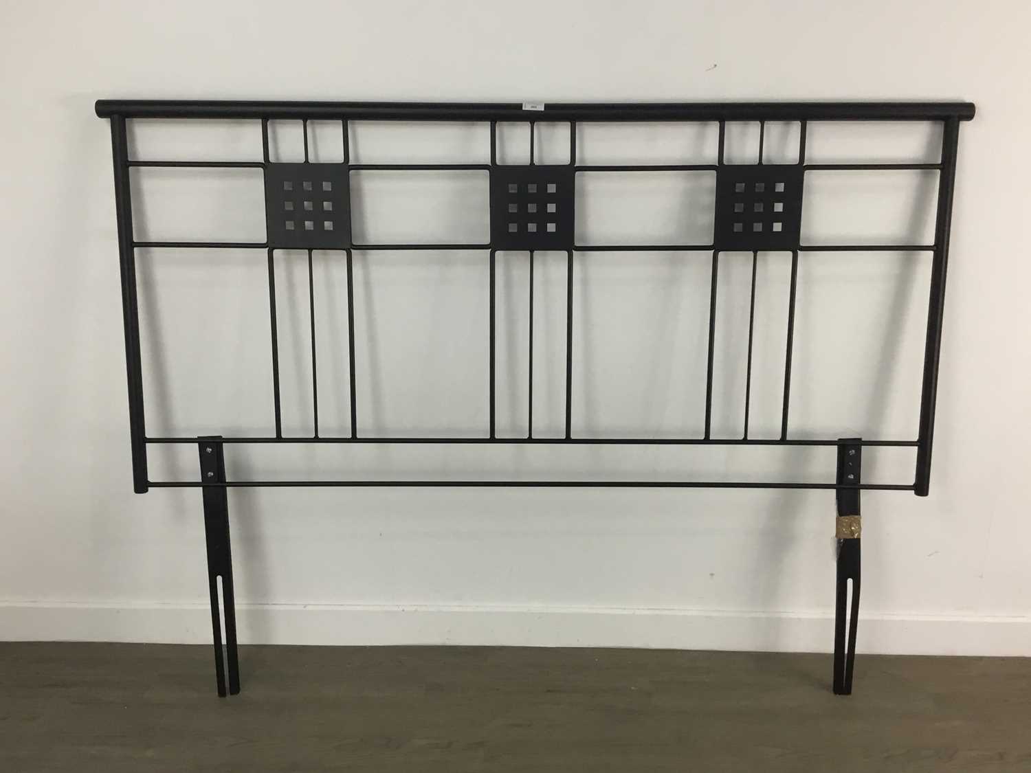 Lot 404 - RENNIE MACKINTOSH STYLE KING SIZE BED HEAD