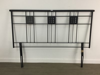 Lot 404 - RENNIE MACKINTOSH STYLE KING SIZE BED HEAD