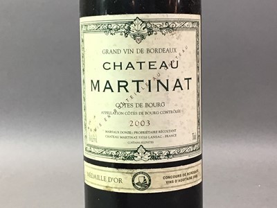 Lot 428 - 2 BOTTLES AND 1 HALF BOTTLE OF FRENCH RED WINE