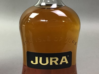 Lot 420 - 1 BOTTLE AND 2 HALF BOTTLES OF JURA SINGLE MALT
