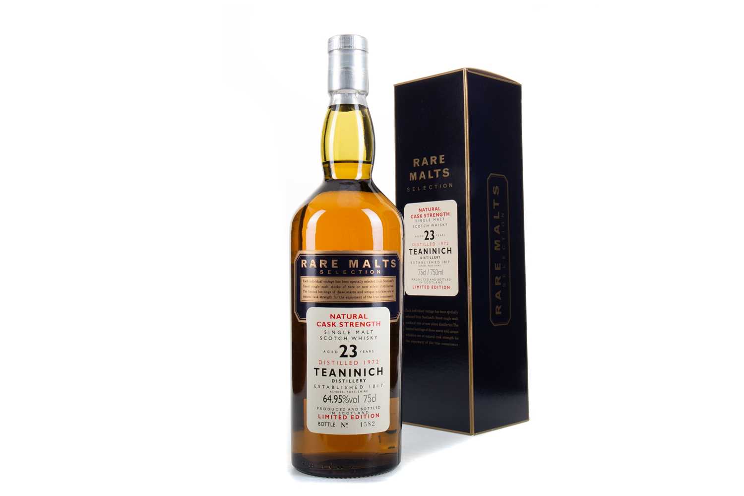Lot 204 - TEANINICH 1972 23 YEAR OLD RARE MALTS 75CL
