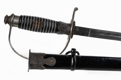 Lot 20 - THIRD REICH GERMAN POLICE OFFICER'S SWORD