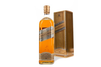 Lot 239 - JOHNNIE WALKER 18 YEAR OLD GOLD LABEL 75CL