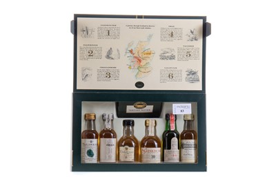 Lot 83 - CLASSIC MALTS MINIATURE COLLECTION
