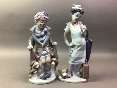 Lot 576 - TWO LLADRO FIGURES