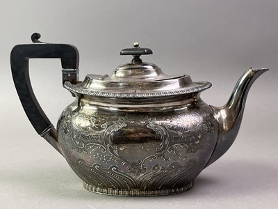 Lot 582 - COLLECTION OF SILVER PLATE AND BRASS ITEMS