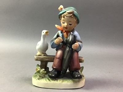Lot 614 - GROUP OF HUMMEL STYLE AND OTHER FIGURES