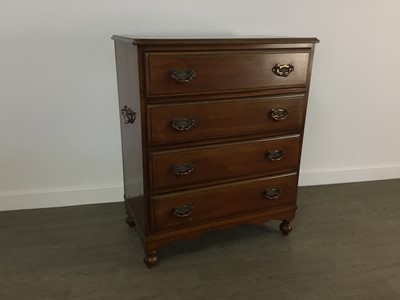 Lot 532 - CHEST OF FOUR DRAWERS