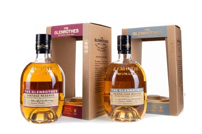 Lot 253 - GLENROTHES PEATED CASK RESERVE AND VINTAGE RESERVE