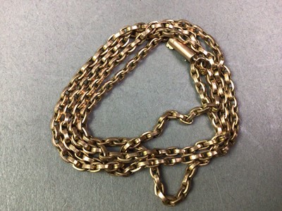 Lot 657 - NINE CARAT GOLD CHAIN