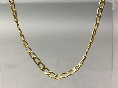 Lot 660 - NINE CARAT GOLD CHAIN