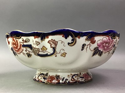 Lot 663 - MASON'S IRONSTONE BOWL AND GINGER JAR