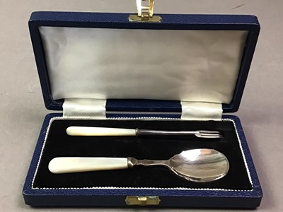 Lot 668 - ASSORTED SILVER WARE