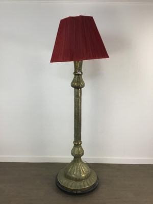 Lot 1146 - EASTERN BRASS FLOOR LAMP