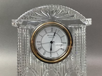 Lot 693 - WATERFORD CRYSTAL CLOCK