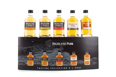 Lot 327 - HIGHLAND PARK TASTING COLLECTION MINIATURES