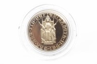 Lot 606 - GOLD PROOF SOVEREIGN DATED 1989 commemorating...