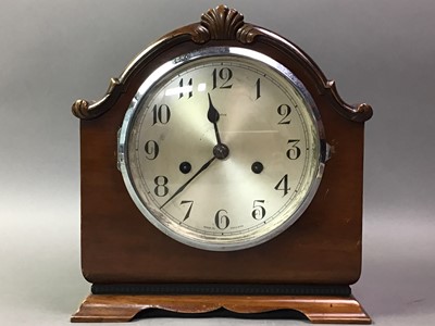 Lot 706 - GEORGE V ENFIELD MANTEL CLOCK