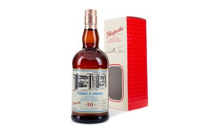 Lot 338 - GLENFARCLAS 16 YEAR OLD 5TH RELEASE FOR ROBBIE'S DRAMS