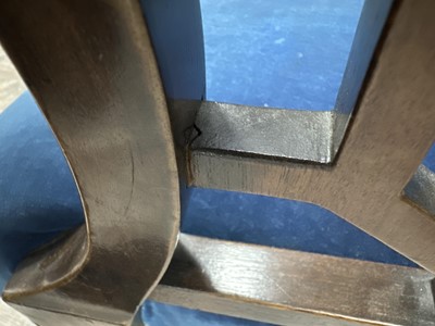 Lot 725 - MAHOGANY ELBOW CHAIR IN THE CHINESE CHIPPENDALE TASTE