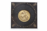 Lot 613 - GOLD SOVEREIGN DATED 1900 in a capsule, not...