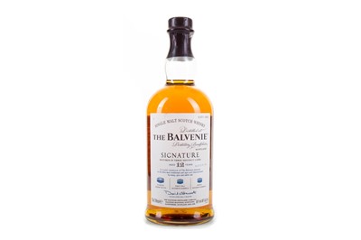 Lot 374 - BALVENIE 12 YEAR OLD SIGNATURE BATCH #3