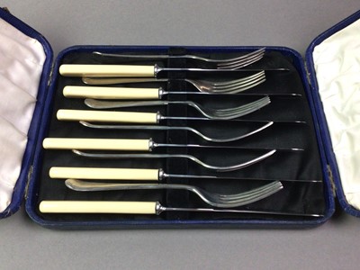 Lot 766 - LARGE COLLECTION OF PLATED CUTLERY