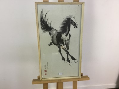 Lot 770 - THREE CHINESE UPRIGHT PANELS