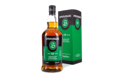 Lot 416 - SPRINGBANK 15 YEAR OLD 2017 RELEASE