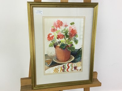Lot 620A - THREE FLORAL STUDIES