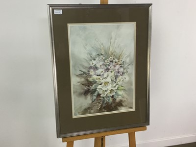 Lot 635A - TWO FLORAL STILL LIFES