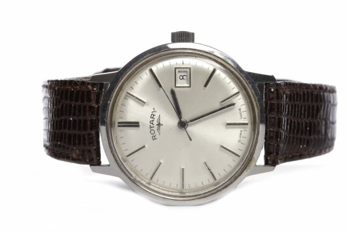 Lot 761 - GENTLEMAN'S ROTARY STAINLESS STEEL AUTOMATIC...