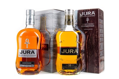 Lot 428 - JURA 10 YEAR OLD ORIGIN AND SUPERSTITION