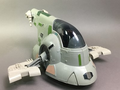 Lot 956 - STAR WARS, SLAVE I BOBA FETT'S SPACESHIP BY KENNER