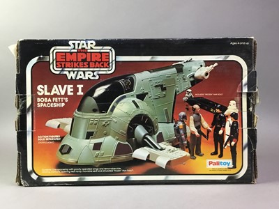 Lot 956 - STAR WARS, SLAVE I BOBA FETT'S SPACESHIP BY KENNER