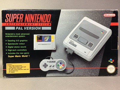 Lot 970 - SUPER NINTENDO ENTERTAINMENT SYSTEM