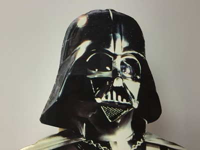 Lot 838 - DARTH VADER CARDBOARD CUT OUT FIGURE