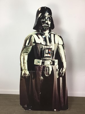 Lot 838 - DARTH VADER CARDBOARD CUT OUT FIGURE
