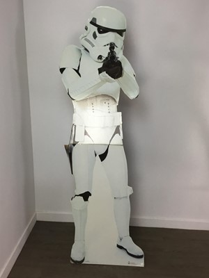 Lot 838 - DARTH VADER CARDBOARD CUT OUT FIGURE